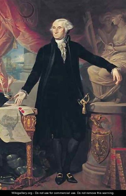 Portrait of George Washington, 1796 - Jose Perovani