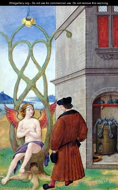 Dialogue between the Alchemist and Nature, 1516 - Jean Perreal
