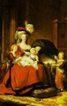 Portrait of Queen Marie Antoinette with Children - Elisabeth Vigee-Lebrun