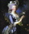 Portrait of Marie Antoinette - Elisabeth Vigee-Lebrun