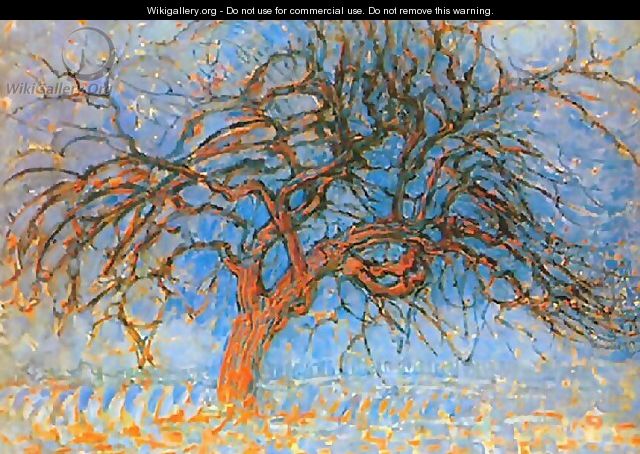 Red Tree - Piet Cornelis Mondrian