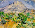 Mont Sainte-Victoire above the Tholonet Road - Paul Cezanne