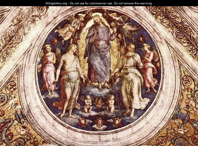 Christ in his Glory - Pietro Vannucci Perugino
