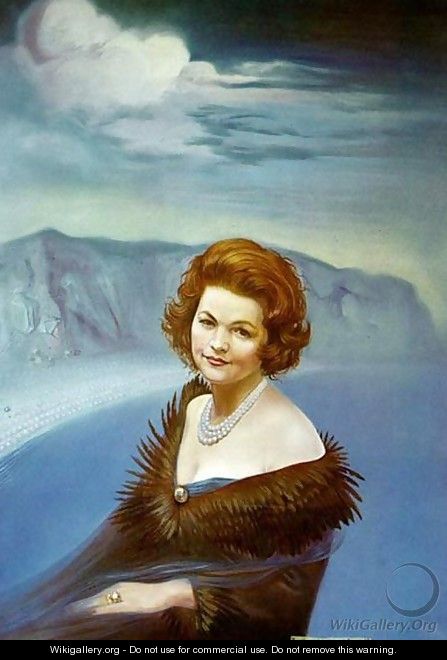 Portrait of Mrs. Ruth Daponte - Salvador Dali