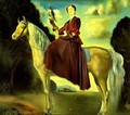 Equestrian Fantasy - Portrait of Lady Dunn - Salvador Dali