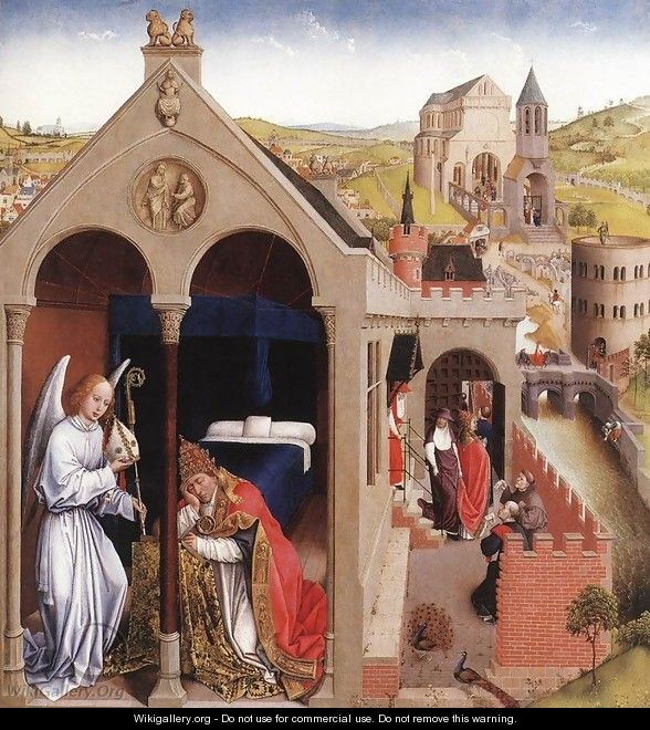 Dream of Pope Sergius
 - Rogier van der Weyden