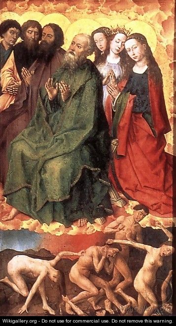 Celestial Tribunal (right) - Rogier van der Weyden