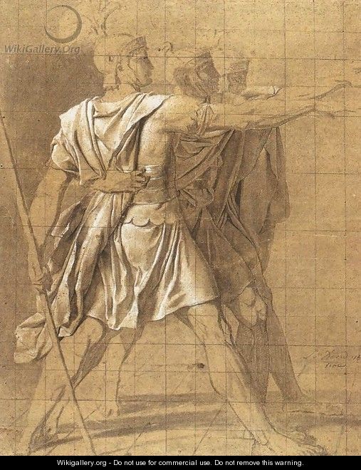 The Three Horatii Brothers - Jacques Louis David