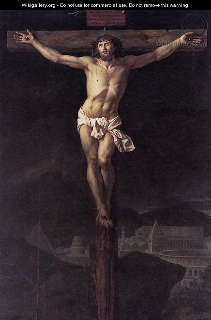 Christ on the Cross - Jacques Louis David