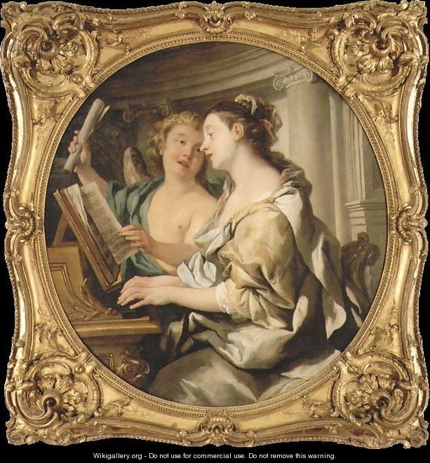 Allegory of Music - Jean François de Troy