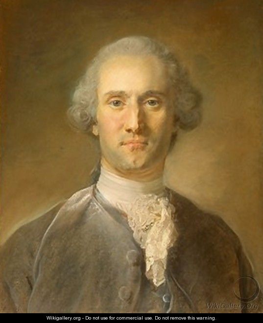 Portrait of a Young Man - Jean-Baptiste Perronneau