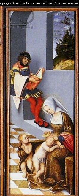 Right panel - Lucas The Elder Cranach