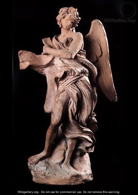 The Angel of the Superscription - Gian Lorenzo Bernini