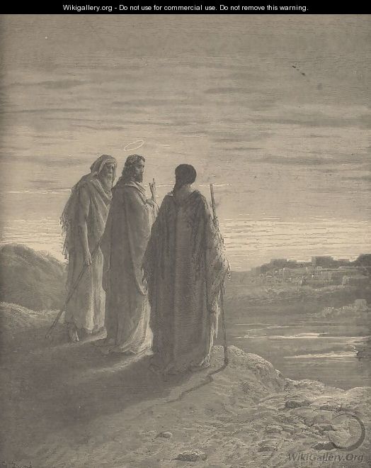 The Journey To Emmaus - Gustave Dore