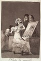 Until Death - Francisco De Goya y Lucientes