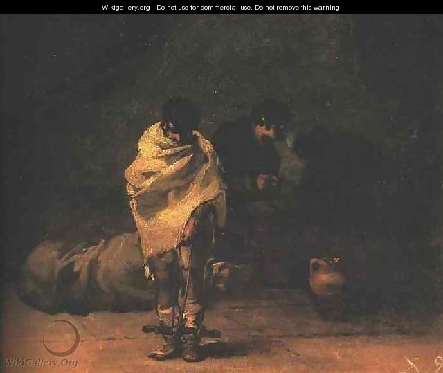 Prison Scene - Francisco De Goya y Lucientes