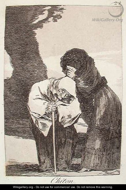 Hush - Francisco De Goya y Lucientes