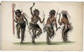 The War Dance by Ojibbeway Indians - George Catlin
