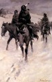 On the Trail - Frederic Remington