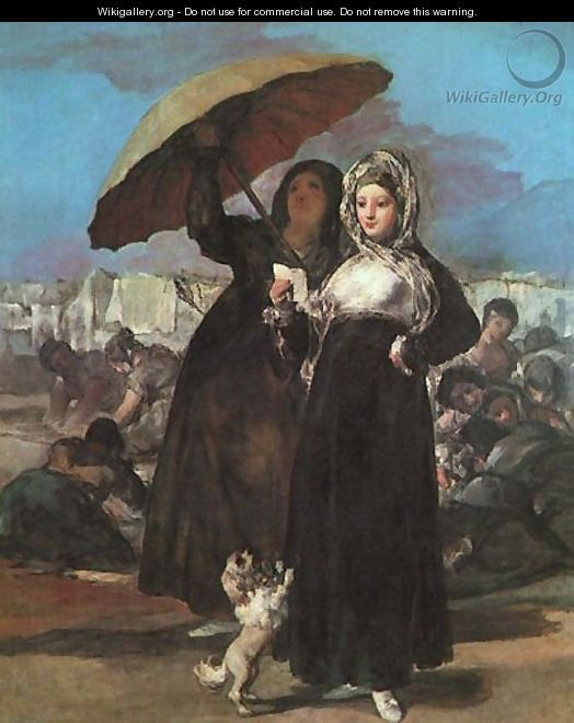 Young Majas - Francisco De Goya y Lucientes