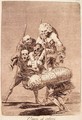 What One Does to Another - Francisco De Goya y Lucientes