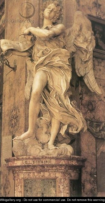 Angel with the Superscription - Gian Lorenzo Bernini