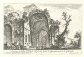Grotto of the nymph Egeria - Giovanni Battista Piranesi