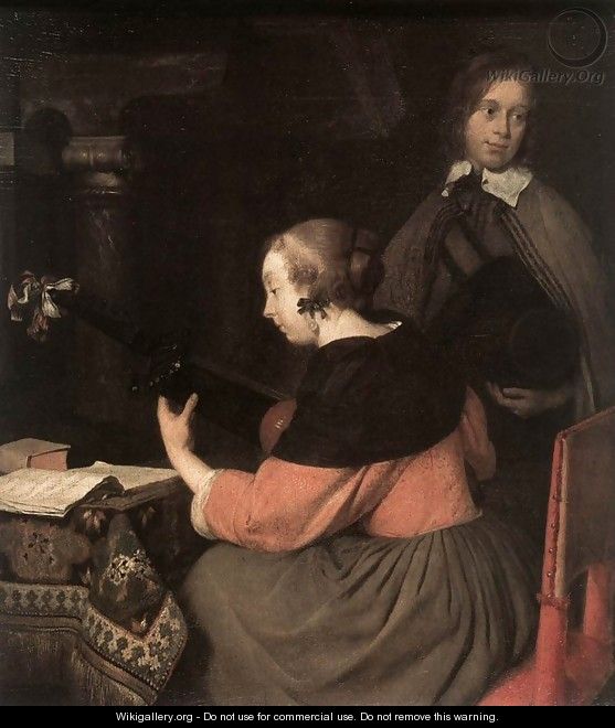 The Lute Player - Gerard Ter Borch