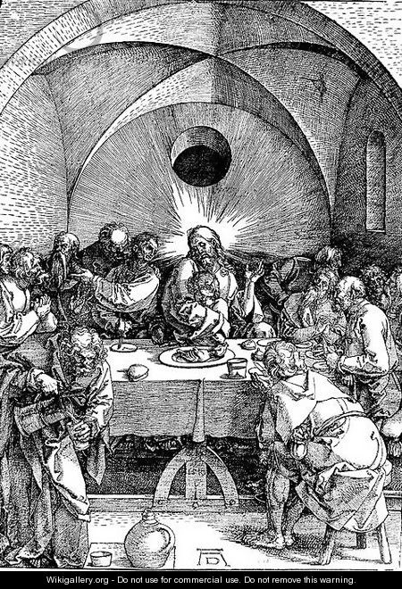 Last Supper 2 - Albrecht Durer