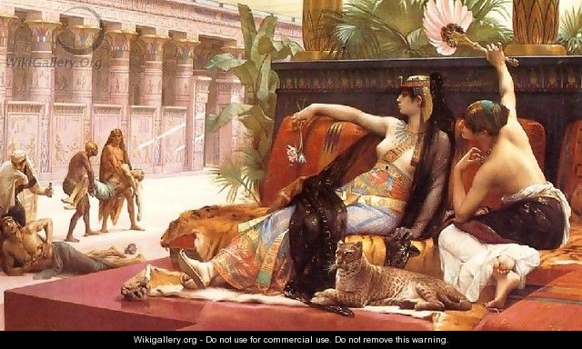 Cleopatra Testing Poisons on Condemned Prisoners - Alexandre Cabanel