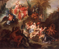 Louis XIV in Glory After the Peace of Nijmegen - Antoine Coypel