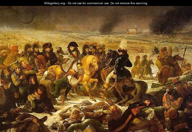 Napoleon on the Battlefield of Eylau on 9 February 1807 - Antoine-Jean Gros