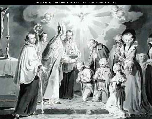 The Seven Sacraments Confirmation 1779 - Pietro Antonio Novelli