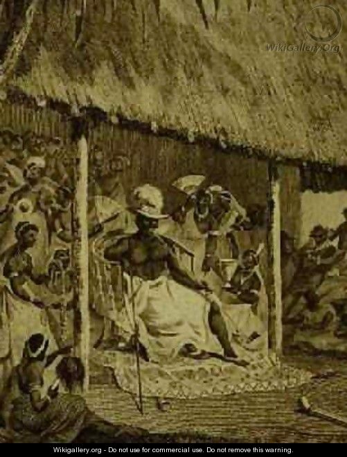 The King of Dahomeys Levee 2 - (after) Norris, Robert