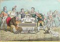 Playing in Parts etched by James Gillray 1757-1815 - (after) North, Brownlow