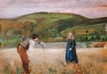 A Field of Barley 1866 - John William North