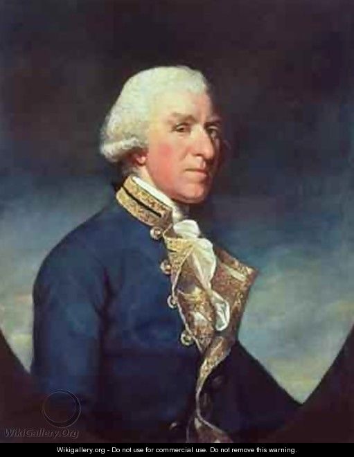 Admiral Samuel Hood 1st Viscount Hood 1724-1816 1784 - James Northcote, R.A.