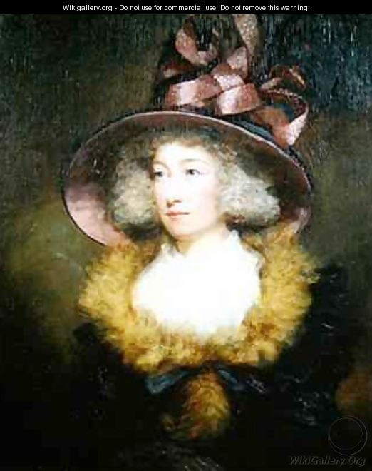 Portrait of Marie Dolignon 1789 - James Northcote, R.A.
