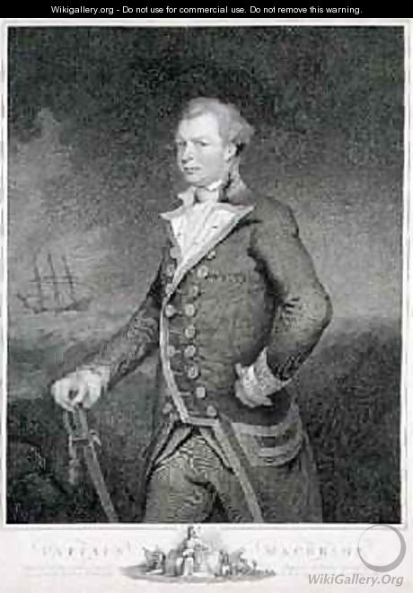 Portrait of Admiral John Macbride - James Northcote, R.A.