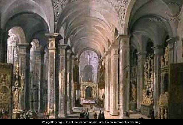 Interior of a Church - Francois de Nome (Monsu, Desiderio)