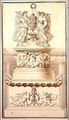 Design for a Funerary Monument to a Roman General 1800 - Charles Pierre Joseph Normand