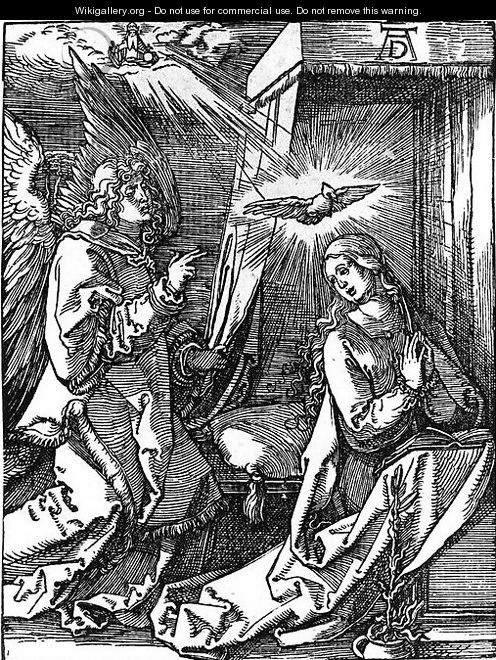 Annunciation 2 - Albrecht Durer