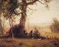 Guerrilla Warfare: Picket Duty in Virginia - Albert Bierstadt