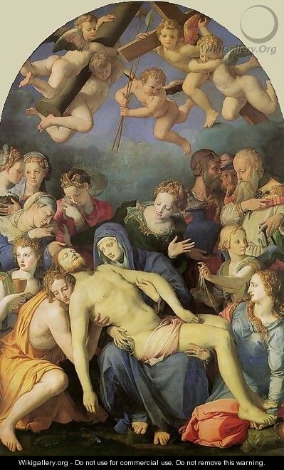 The Deposition of Christ - Agnolo Bronzino