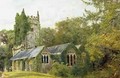 Cockington Church 1889 - Edward Noke