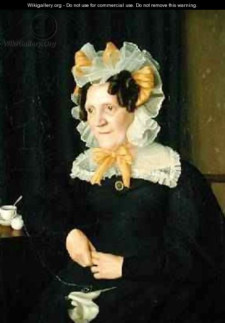 Portrait of an Old Woman 1829 - Julius Oldach