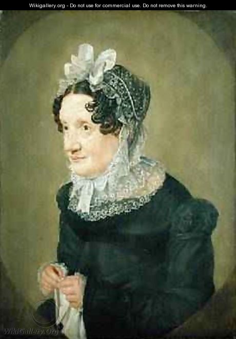 Katharina Oldach the Aunt of the Artist 1824 - Julius Oldach