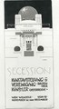 Poster advertising Secession Exhibition of Austrian Artists 1898 - Joseph Maria Olbrich