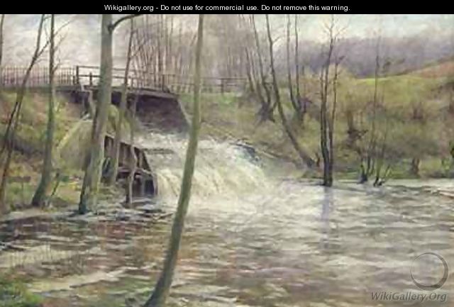 A Mill Stream - Karl Oderich