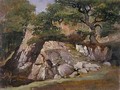 A View of the Valley of Rocks near Mittlach - James Arthur O'Connor